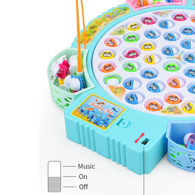 Retro Magnetic Fishing Game