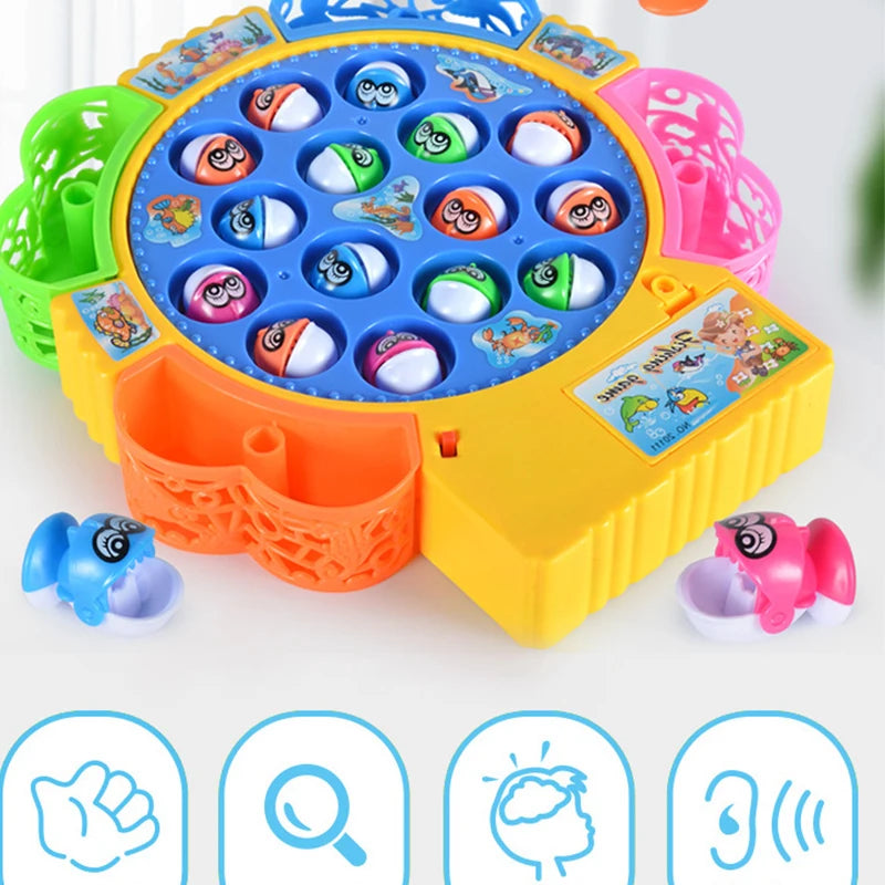 Retro Magnetic Fishing Game